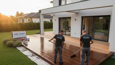 Professional deck staining and wood protection in Saint Petersburg, FL by expert painters