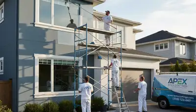 Professional exterior house painting in Saint Petersburg FL with durable coastal weather protection