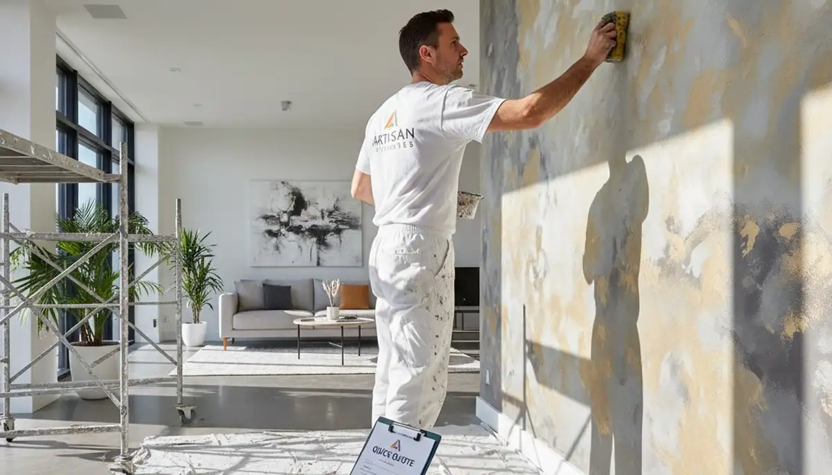 Professional faux wall painting in Saint Petersburg FL with custom decorative finishes for coastal homes