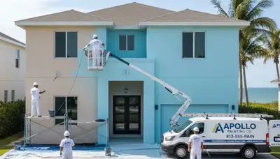 Professional house painters in Saint Petersburg FL providing expert exterior home painting services