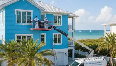 Professional house painting service in Saint Petersburg FL by local residential painting experts