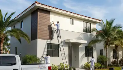 Professional house painters in Saint Petersburg FL providing expert residential exterior painting services