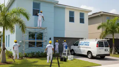 Professional house painting service in Saint Petersburg FL by expert local painters