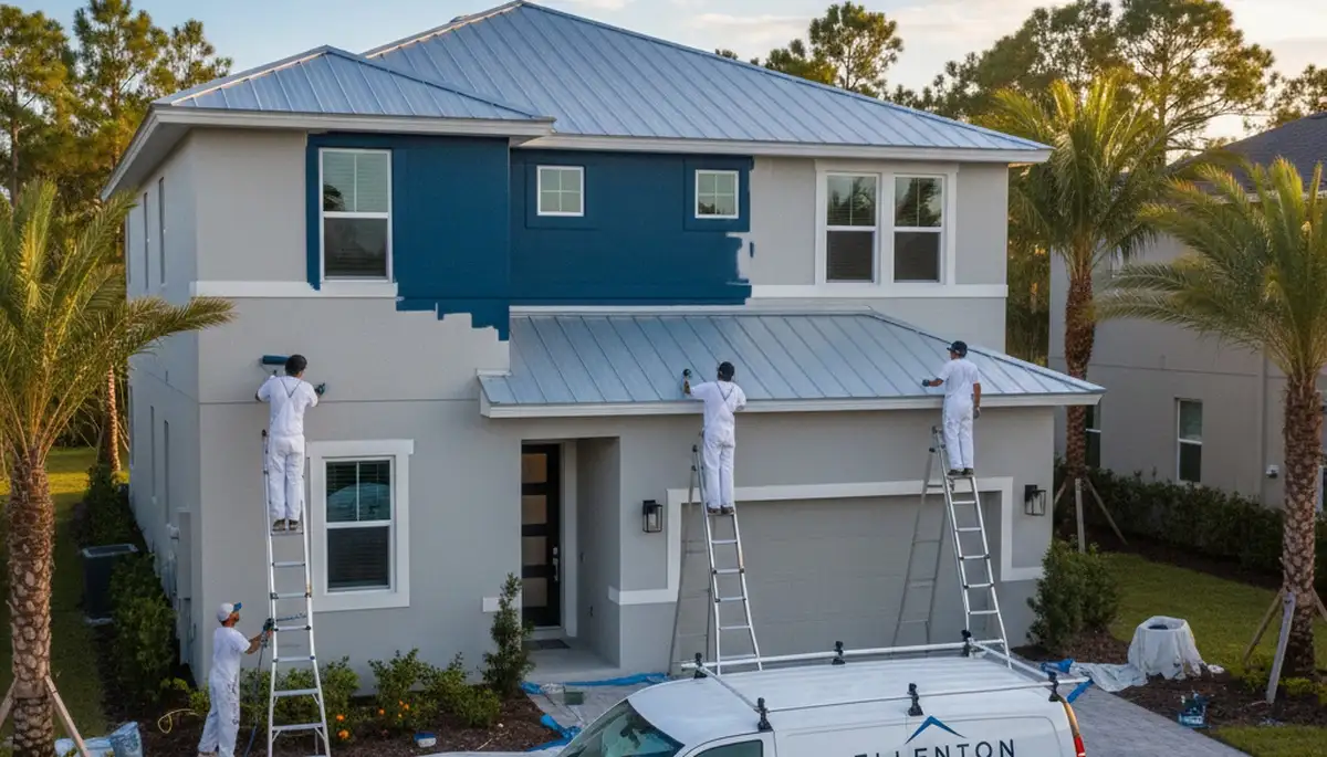Professional house painting service in Saint Petersburg FL by local painters