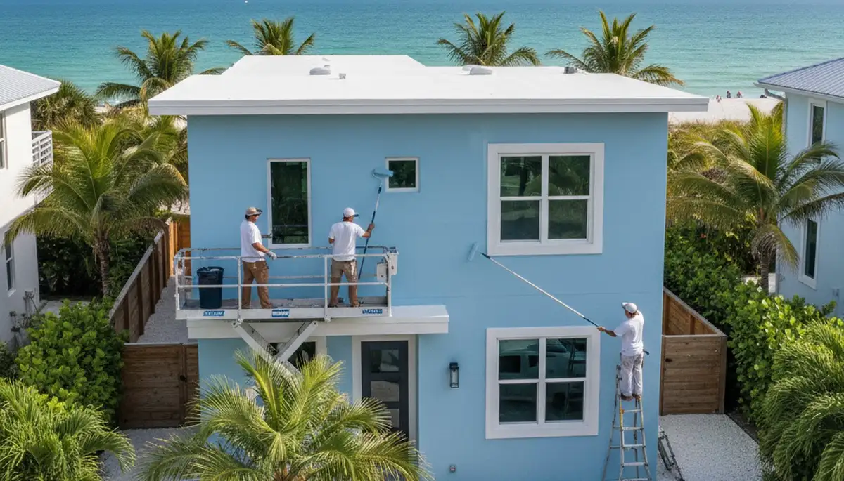 House painting service in Saint Petersburg, FL for residential interior and exterior painting projects