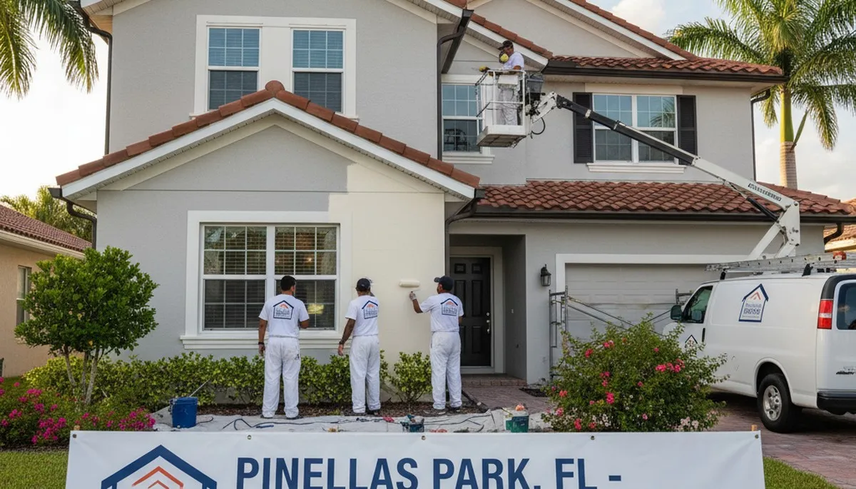 Professional house painting service in Saint Petersburg FL exterior home painters