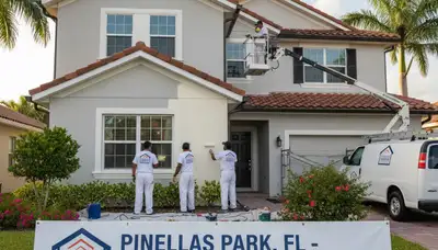 Professional house painting service in Saint Petersburg FL exterior home painters