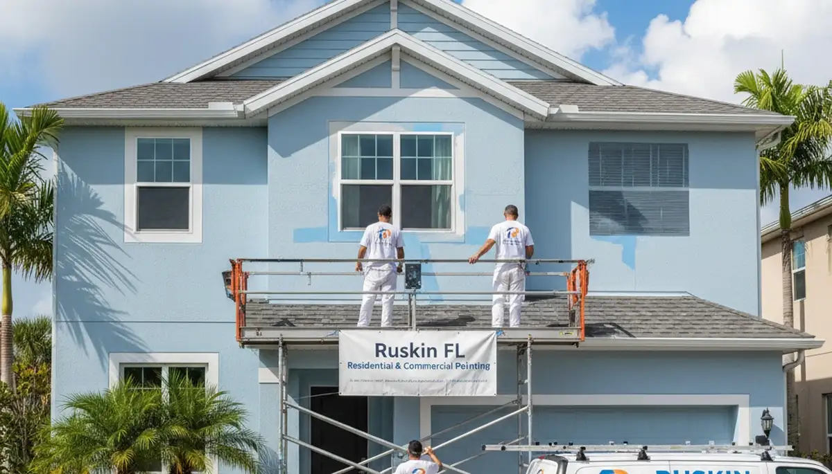 Professional house painters in Saint Petersburg FL providing expert exterior home painting services