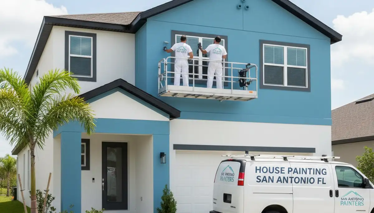 House painters in Saint Petersburg, FL providing professional interior and exterior painting services
