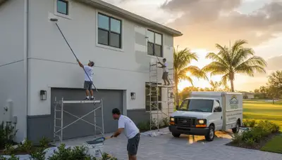 Professional house painters in Saint Petersburg FL providing exterior home painting services