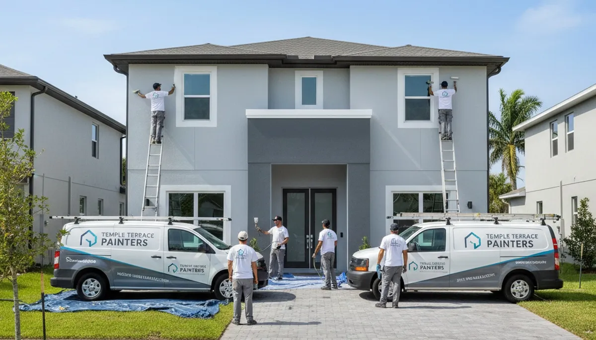 House painters serving Saint Petersburg, FL with professional interior and exterior painting services