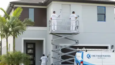 Professional house painters in Saint Petersburg FL providing expert residential exterior painting services