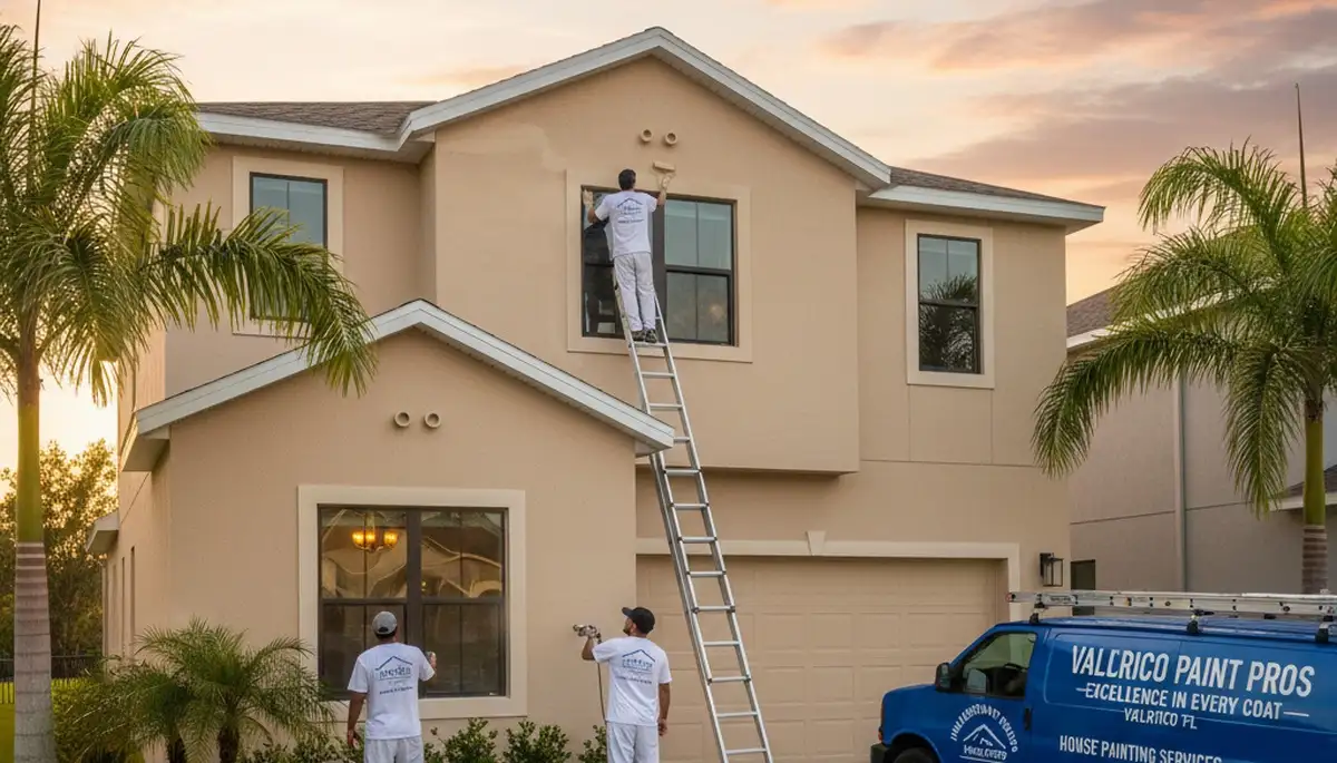 Professional house painters in Saint Petersburg FL providing exterior home painting services