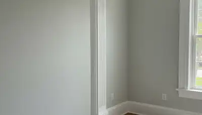 Professional interior trim painting with clean lines and detail in a Saint Petersburg FL home