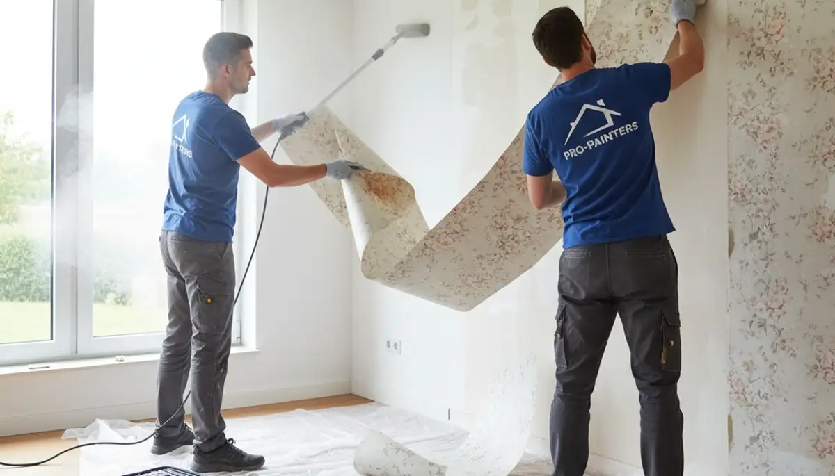 Professional wallpaper removal and wall prep in Saint Petersburg, FL for expert house painting